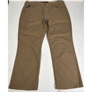 Ariat Rebar M4 Relaxed Straight Men 40x30 Khaki Canvas Utility Pants DuraStretch